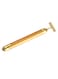 Generic T-Shape Electric Face Massage Tool Gold 140 X 16Millimeter