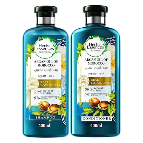 Herbal Essences Argan Oil Of Morocco Shampoo 400ml + Conditioner 400ml