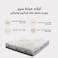 American Polo Island Bed Mattress 16 Layers - Hight 29 cm - Size 200x200 cm