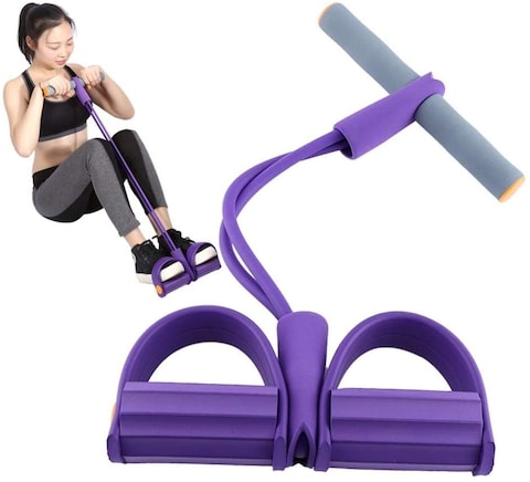 Generic High Strength Pedal Resistance Bands Fitness Crossfit Training Pull Rope Strong Stretch Body Training Fitness Tube Equipment