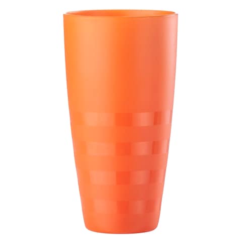 M-Design Large Plastic Cup - 520ml - Orange