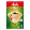 Melitta Original Filter Brown Coffee 40 Pieces