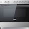 Midea 5 Burners Gas Cooker CME9060-C Silver 90x60cm