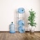 Generic Water Bottle Holder 4-Tier Cooler Jug Rack, 5 Gallon Water Bottle Storage Rack Detachable Heavy Duty Chrome Water Bottle Cabby Rack Caddy Carrier With Holder, (Mix Color)
