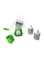 Generic Tabletop Drum Grater Green And White 1cm