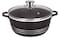 Dessini Granite Casserole Cooking Pot 20cm, PFOA Free Oven Safe, Multi Layer Non Stock Coating, Dishwasher Safe