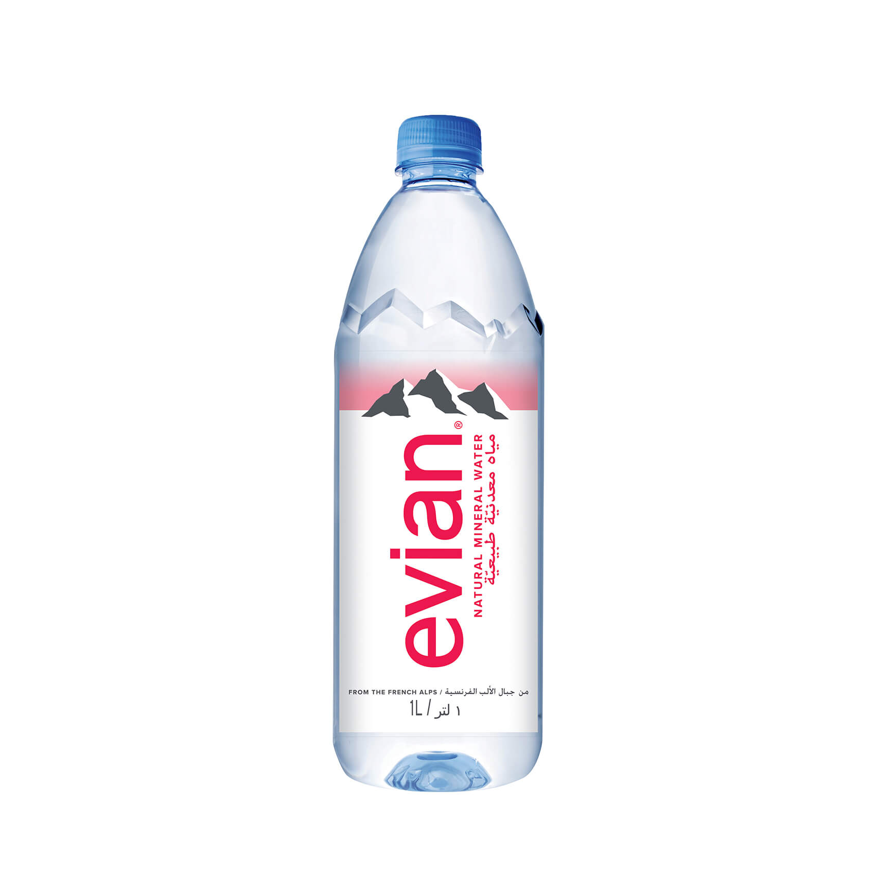 Evian Natural Mineral Water 1L