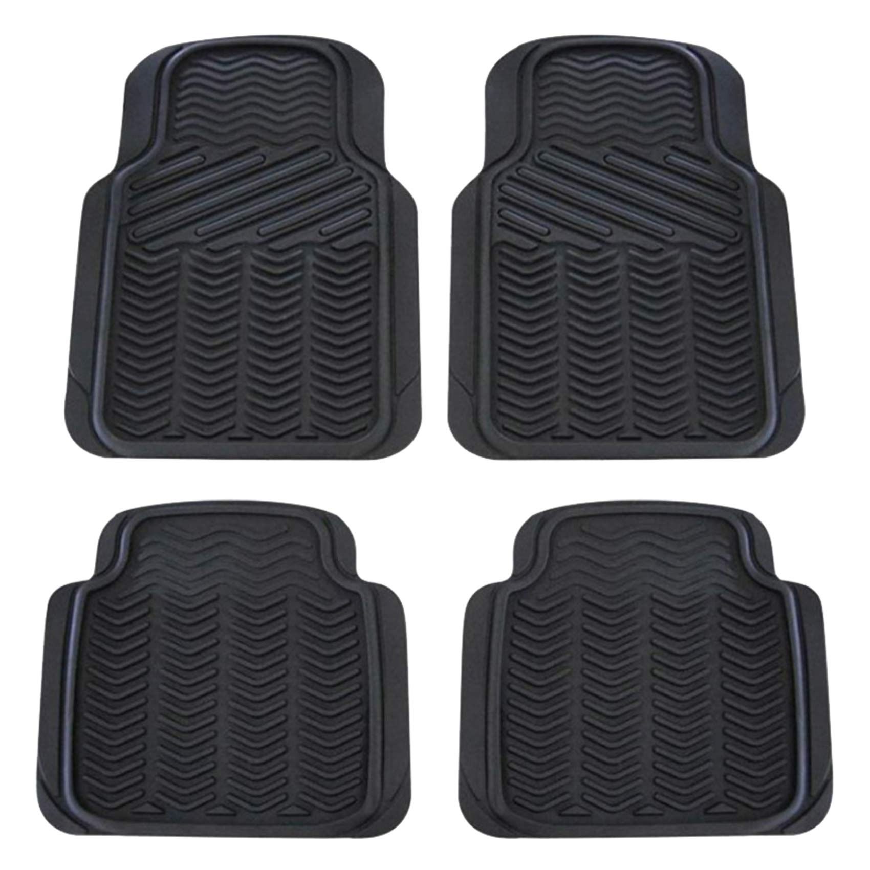 MB 4 PC CAR MAT GREY (89045)