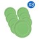 Pastel Colour Party Plates Light Green 23cm 8 PCS