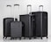 VIPTOUR Set of 4 ABS Trolley Luggage With Number Lock 20,24,28,32 Inches
