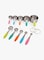 Sanbo-10-Piece Measuring Cup Set Multicolour