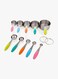 Sanbo-10-Piece Measuring Cup Set Multicolour