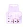 Best Plug Adapter Type F to Type G - White
