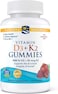 Nordic Naturals, Vitamin D3 + K2 Gummies, Pomegranate, 60 Gummies