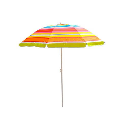 بيكنيك تايم مظلة الشاطئ متعددة الألوان 180 سم