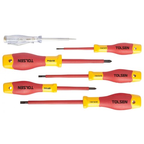 Tolsen Screwdrivers Set, V33506, 6PCS