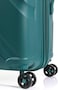 American Tourister Kross 3 Pcs Set Pp Green Hard Sided Spinner Luggage With Built-In TSA Lock, Spring Green, Cabin, Medium, Large (55/68/79)