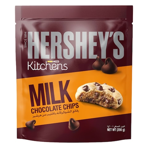 Hershey Pieces Milk Chocolate Baking Chips 200g