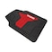 Sparco PVC Car Mats 4PCS Set. with Red Logo