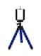 Generic - Mini Flexible Tripod For Smartphones/Camera Blue/Black