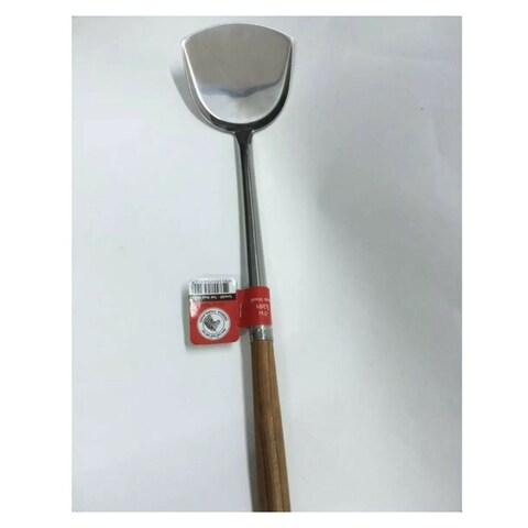 Zebra Stainless Steel Spatula Wooden Handle Medium