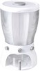 Generic Up4Grabs - Round Rotatable Plastic Rice, Cereal Storage Dispenser - 10-20L Capacity (White)
