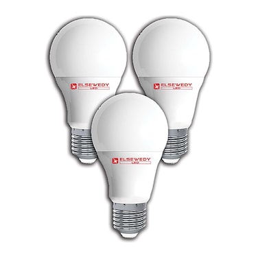Elsewedy Led Milky Lamp A70 - 15 Watt - 3 Pieces - Daylight