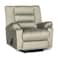 In House Velvet Classic Recliner Chair - Light Beige - Nice 02