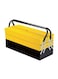 Metal 5 Tray Ergonomic tool Box Yellow/Black 450x208x208millimeter