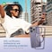 Amazing Thing Titan Pro MAG for iPhone 14 Pro MAX case cover compatible with MagSafe [10 feet Drop Proof] - Deep Purple