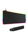 Generic - Large Led Rgb Mouse Pad Black