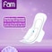 Fam Maxi Classic Sanitary Pads With Wings White 30 Pads