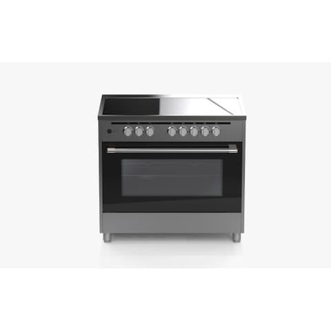 AFRA Japan Free Standing Electrical Cooking Range, 90x60, Rotisserie, 110L, Closed Door Grilling, Stainless Steel, G-Mark, ESMA, RoHS, CB, 2 years warranty