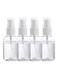 Generic Pack Of 4 Mist Spray Bottles Transparent 22X13X14centimeter