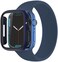 Amazing Thing Marsix designed for Apple Watch 45mm (Series 7) case cover with built in Tempered Glass Screen Protector - Blue