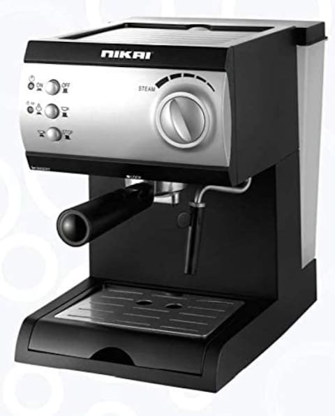 Nikai Cappuccino Maker, Black, 1.5L, NEM1590A