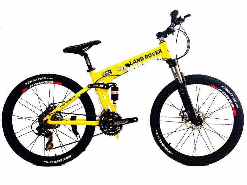 Buy Land Rover G4 Challenge Mountain Bike - Yellow Online | Carrefour UAE