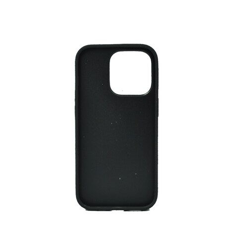 Ferrari Pu Leather Perforated Case With Nylon Base &amp; Yellow Shield Logo For Iphone 14 Pro Max Yellow