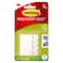 Command 17202ES Picture Hanging Strips, Small, Holds 1.8 Kg. whole pack, white color. 4 pairs/pack
