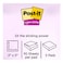 3M Post-it Miami Collection Super Sticky Notes 654-5SSMIA 3x3inch 76x76mm 90 Sheets 5 PCS