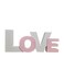 Rustic Wooden Letters Romantic English Word "LOVE"
