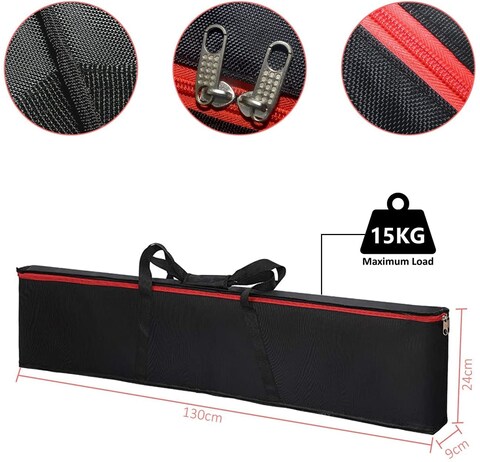 COOPIC BS130 Professional Photography &amp; Video Lighting Equipment Solo Carrying Case Bag with Handle Strap Suitable for 1 pack of Cstand Maximum load upto 15kg