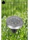 4-Piece Solar Powered LED Light White