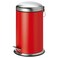 Mjosa Pedal Bin, Red 12 L