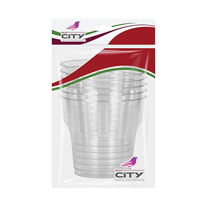 New City Cups Transparent X6