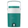 Cosmoplast Keep Cold Water Jug With Faucet 502250 Green 13.6L