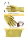 Generic Household Long Sleeve Cleaning Glove Set Yellow Xlcentimeter