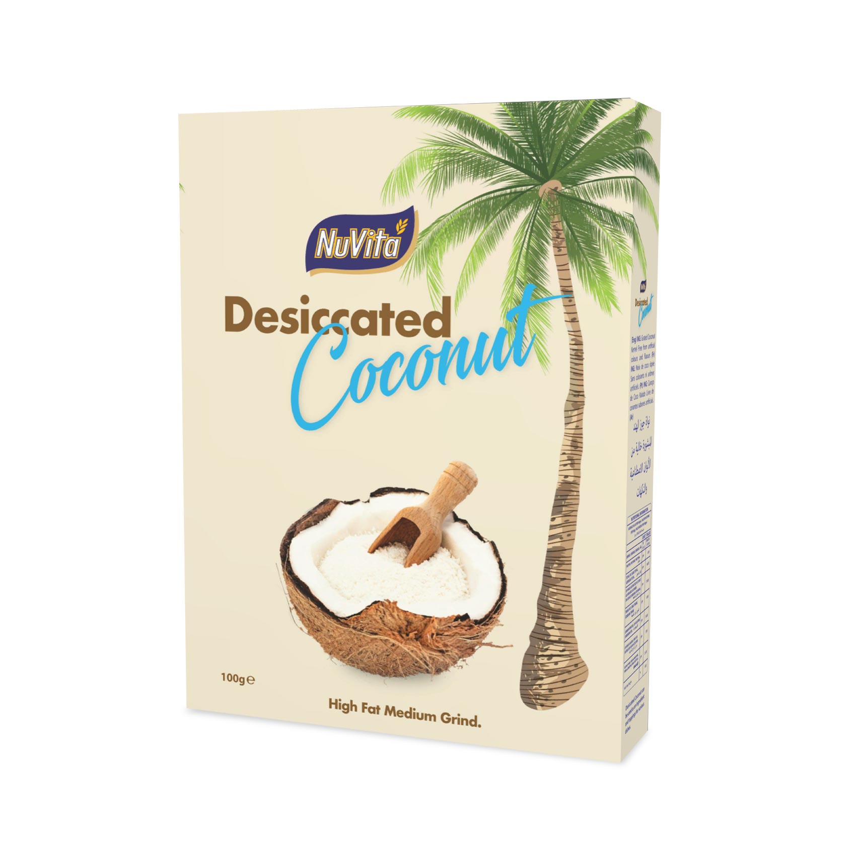 NuVita Desiccated Coconut Powder 100g