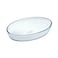 Ocuisine Glass Oval Roaster Clear 39x27cm