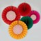 Multicoloured Paper Fans